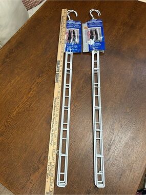 Closet Space Expanders-White Metal Ladder Hooks/ Set of2-perfect for children rm